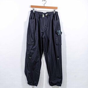 Adidas Cargo Parachute Utility Pants Joggers Medium VTG Y2K Streetwear
